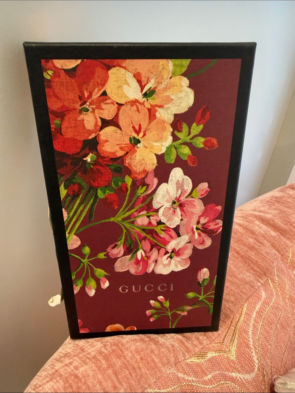 Gucci Floral Burgundy Pink Green Phone Case